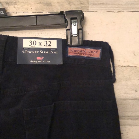 Vineyard Vines NWT corduroy navy pants - Picture 7 of 7